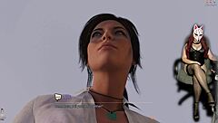 Croft adventures episode 17 in black bikini