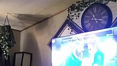 Goldielox plays with herself in panties.