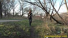 where can i piss safely outdoors?