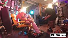 Lesbian sex with Jezebelle and Leya