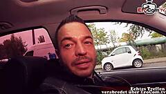 schüchterne studentin touristin versucht outdoor sex mit deutschem abschlepper macho