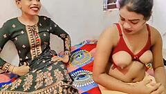 Oi, bukankah ini threesome terbaik dengan Komal dan Riya dipanggil ke bilik untuk seks kasar dan cakap kotor dekat parti?