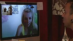 blonde 18 year old lexi belle meets a guy online for her first time