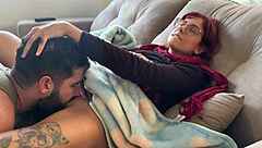 I caught this latina masturbating in the garage with her natural tits out. Then I dove in, fucking her doggystyle with my big cock until she came hard.