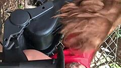 My oldest stepdaughter finally offers her ass for anal play with sex toys