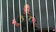 after pissing in public, he gets banged by the super sexy female police officer