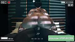 intense big black cock riding with huge tits bouncing