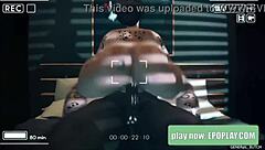 intense big black cock riding with huge tits bouncing