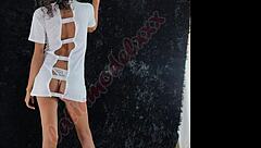 Will This Sexy Nurse In Lingerie Show Pussy And Ass During Pov Photoshoot?