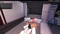 Intense Pussy Breaking Action In Roblox Game