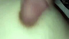 Can Gretala Handle the Cock Rubbing on Her Tits Like a Slut?