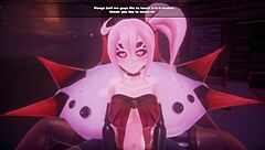 Monster girl island prologue features Adeline de la Toile la chica araña scaring yet pleasing with licking fucking and 3d pussy action