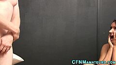 Glam Amateur Jerks In Heels!