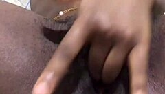 Fisse leg session med våd onani