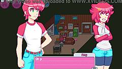 Redhead Step Sister Drops Towel Revealing Small Tits in Shower