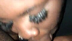 i'm a 19 year old bbw giving sloppy nasty head to this big fat monster cock