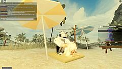 91 Roblox Porn With Wet Ass Shaking In Missionary And Riding Cum Assfucking