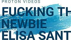 The newbie teen elisa santos invited me over.