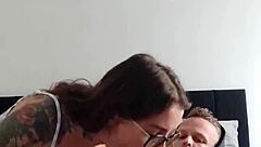 Adik tiri tangkap aku rakam blowjob kasar dan doggystyle dia.