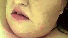 Kandy Kane, the chubby bbw wife, gives deepthroat blowjob to big tits in homemade video 😍