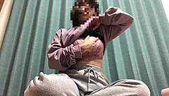 Japanese amateur demonstrates a personal routine in a quiet setting