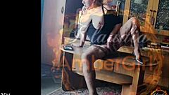 Brunette amateur klaudiaambergirl masturbates during photo casting interview