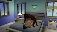 I invited my young lover for secret sex as an arab milf at home