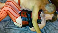 Steampunk Grannys Fingering & Cunni Cums