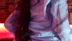 Hot Latina Girl Masturbates Live With Dildo