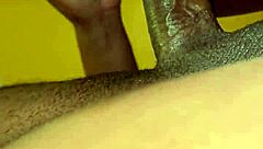 Hot Creamy Ebony Living Room Fucking