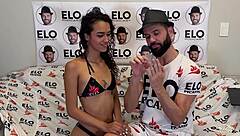 Abby's Heart Races in the Colombian Casting Before the Spicy Room Interview