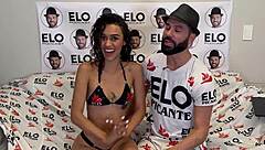 Abby's Heart Races in the Colombian Casting Before the Spicy Room Interview