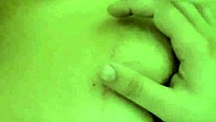 Watch the BBW hotwife play with her big tits and pussy.