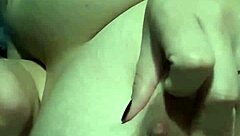 Watch the BBW hotwife play with her big tits and pussy.