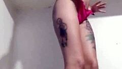 this peruvian latina's long legs so tempting and sexy