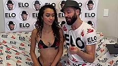 Abby's Heart Races in the Colombian Casting Before the Spicy Room Interview