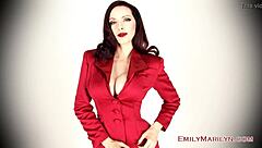 Emily Marilyn, you're the queen of leg tease