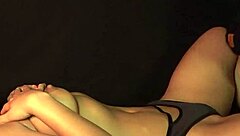 Real couple films latina pussy licking and controlling her pleasure