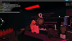 i had a rough quickie with this blonde bitch and her big black cock