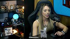 Ruan gives Bianca Demarchi a submissive fuck in the Brazilian podcast interview