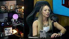 Ruan gives Bianca Demarchi a submissive fuck in the Brazilian podcast interview