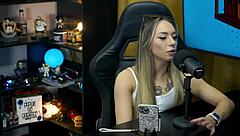 Ruan gives Bianca Demarchi a submissive fuck in the Brazilian podcast interview