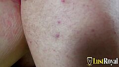 blonde girl gets ass fucked and hand penetrated