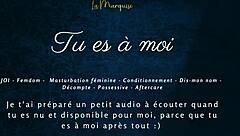 tu es à moi - french audio joi femdom instructions
