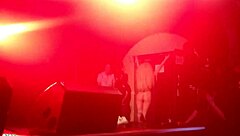 Lady Gaga takes off her clothes during the show in a bold celebrity moment