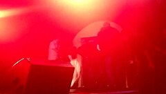 Lady Gaga takes off her clothes during the show in a bold celebrity moment