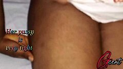 She moans as I rip her clothes and penetrate her big wet pussy deep