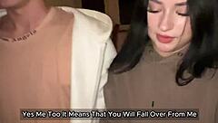 girl next door gives deepthroat blowjob to stranger on the street, swallows cum in mouth