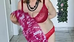 Mature milf with huge tits loves pov fucking