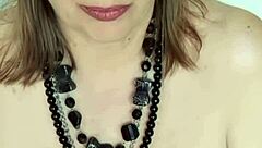 Mature milf with huge tits loves pov fucking